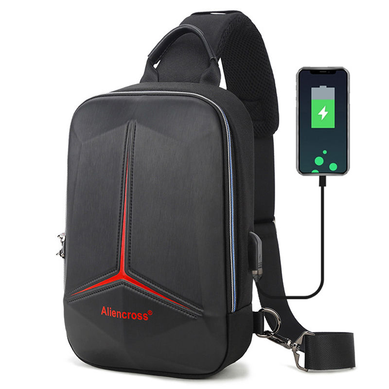 กระเป๋าคาดหน้าอกแบบล็อคกันขโมย - Travel Backpack Anti Theft บทวิจารณ์และราคา